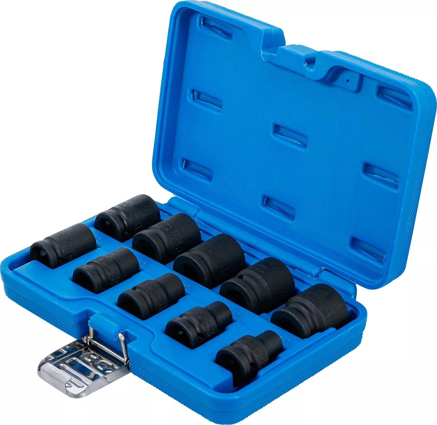 BGS 74296 Satz Kraft Steckschlüsseleinsätze Sechskant Zollgrößen 3/8"-15/16" Antrieb 12,5mm (1/2") 5 BGS 74296 Satz Kraft Steckschlüsseleinsätze Sechskant Zollgrößen 3/8"-15/16" Antrieb 12,5mm (1/2") – Bild 3