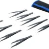 BGS 74413 Satz Edelstahl Pinzetten Verschiedenen Spitzen 9 Teilig -Werkstattwerkzeuge Geschäft bgs 74413 satz pinzetten edelstahl 0