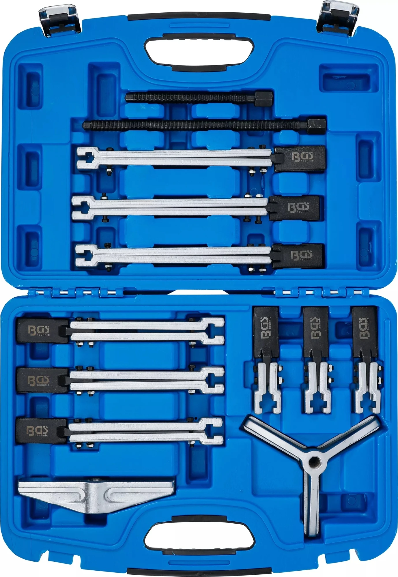 BGS 7760 Satz Abzieher Außenabzieher & Innenabzieher 2- Und 3 Armig 13 Teilig 6 BGS 7760 Satz Abzieher Außenabzieher & Innenabzieher 2- Und 3 Armig 13 Teilig – Bild 4