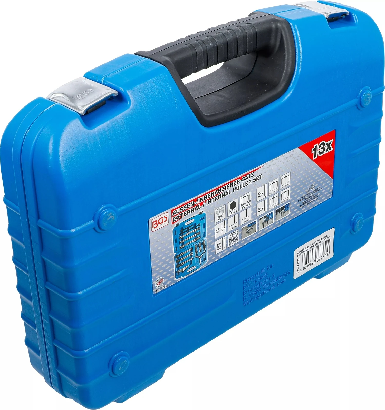 BGS 7760 Satz Abzieher Außenabzieher & Innenabzieher 2- Und 3 Armig 13 Teilig 11 BGS 7760 Satz Abzieher Außenabzieher & Innenabzieher 2- Und 3 Armig 13 Teilig – Bild 9