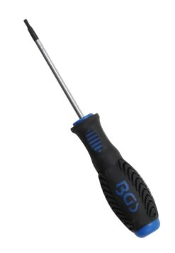 BGS 7849-T10 Schraubendreher Abtrieb T-Profil (für Torx) Mit Bohrung Klingenlänge 80mm