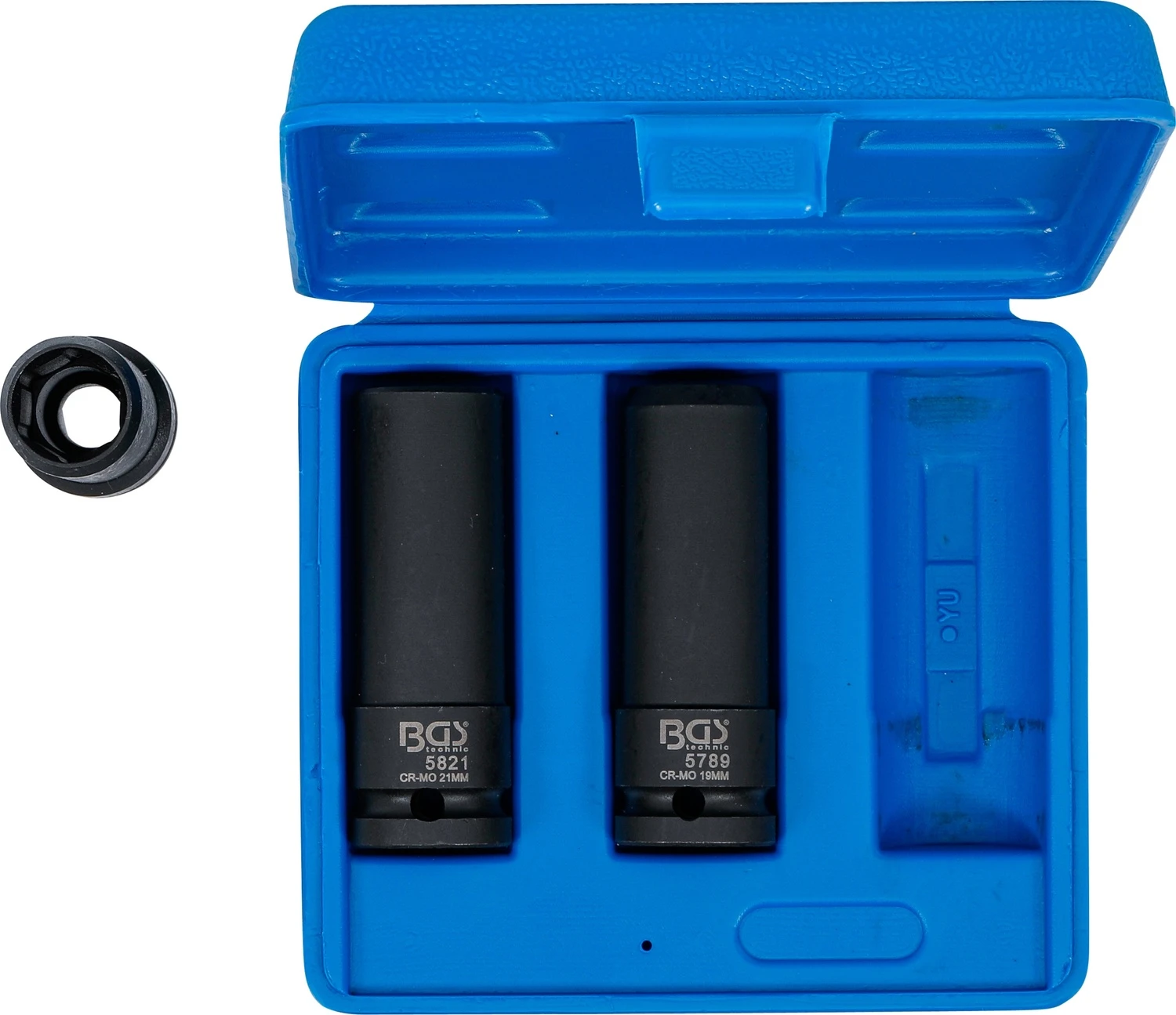 BGS 80003 Satz Kraft Spezial Steckschlüsseleinsätze Sechskant SW 17mm 19mm 21mm Antrieb 12,5mm (1/2") 6 BGS 80003 Satz Kraft Spezial Steckschlüsseleinsätze Sechskant SW 17mm 19mm 21mm Antrieb 12,5mm (1/2") – Bild 4