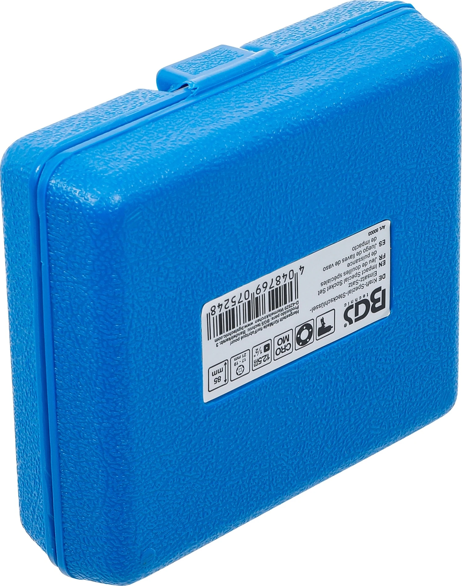 BGS 80003 Satz Kraft Spezial Steckschlüsseleinsätze Sechskant SW 17mm 19mm 21mm Antrieb 12,5mm (1/2") 11 BGS 80003 Satz Kraft Spezial Steckschlüsseleinsätze Sechskant SW 17mm 19mm 21mm Antrieb 12,5mm (1/2") – Bild 9