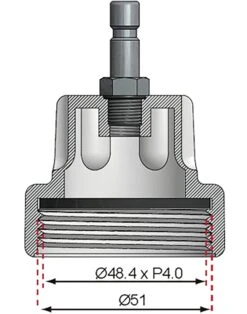 BGS 8027-11 Adapter Nummer 11 Für Artikel 8027 8098 Für Audi VW -Werkstattwerkzeuge Geschäft bgs 8027 11 adapter fuer 8027 8098 0000