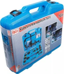 BGS 8027 Satz Kühlsystemtester Dichtigkeit Kühler Kühlwassersystem Abdrücksystem / Prüfgerät -Werkstattwerkzeuge Geschäft bgs 8027 abdruecksatz kuehlsystem 00000000