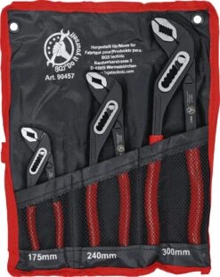 BGS DIY 90457 Satz Wasserpumpenzangen In Den Längen 175mm 250mm 300mm -Werkstattwerkzeuge Geschäft bgs 90457 satz wasserpumpenzangen 00000