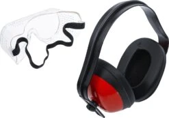 BGS DIY 93626 Set Arbeitssicherheit Schutzbrille Gehörschutz 2 Teilig -Werkstattwerkzeuge Geschäft bgs 93626 set arbeitssicherheit 000