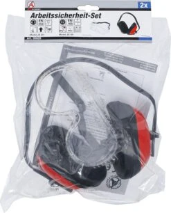 BGS DIY 93626 Set Arbeitssicherheit Schutzbrille Gehörschutz 2 Teilig -Werkstattwerkzeuge Geschäft bgs 93626 set arbeitssicherheit 00000