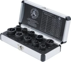 BGS DIY 20210 Satz Steckschlüssel Spiralprofil / Schraubenausdreher Antrieb Innensechskant 10mm (3/8") Außensechskant SW 9 - 19mm 10 Teilig 10 BGS DIY 20210 Satz Steckschlüssel Spiralprofil / Schraubenausdreher Antrieb Innensechskant 10mm (3/8") Außensechskant SW 9 - 19mm 10 Teilig -Werkstattwerkzeuge Geschäft kraftmann 20210 satz steckschluessel schraubenausdreher spiralprofil 000