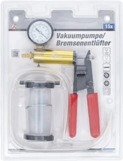 BGS DIY 8999 Vakuumpumpe / Bremsentlüfter Maximal 0,7bar -Werkstattwerkzeuge Geschäft kraftmann 8999 bremsentluefter vakuumpumpe 000