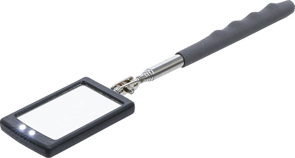 BGS DIY 99302 LED Inspektionsspiegel Mit Teleskopfunktion 290 - 876mm Inkl. Batterien 4 BGS DIY 99302 LED Inspektionsspiegel Mit Teleskopfunktion 290 - 876mm Inkl. Batterien – Bild 2