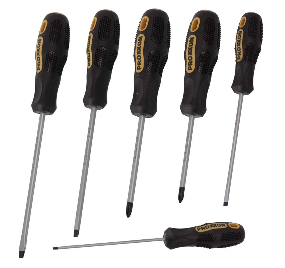 PROXXON 22604 FLEX DOT Schraubendreher Satz 2 X PH Kreuzschlitz & 4 X Schlitzschraubendreher 6tlg 4 PROXXON 22604 FLEX DOT Schraubendreher Satz 2 X PH Kreuzschlitz & 4 X Schlitzschraubendreher 6tlg – Bild 2
