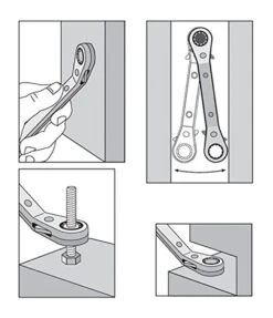 PROXXON 23231 Satz SPEEDER Ratschenschlüssel 6-19mm 6 Teilig -Werkstattwerkzeuge Geschäft prox 23231 satz speeder 000