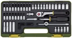 PROXXON 23280 Feinmechanikersatz Ratschenkasten Mit Antrieb 6,3mm (1/4") 50tlg. Satz