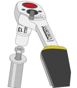 PROXXON 23294 ZOLL Steckschlüsselsatz Mit 6,3mm (1/4") + 12,5mm (1/2") Antrieb ZOLL Werkzeug Bis 1 3/8" -Werkstattwerkzeuge Geschäft prox 23286 steckschluesselkasten 0000