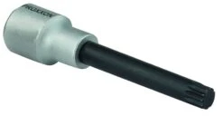 PROXXON 23370 Vielzahn XZN Einsatz Bit Nuss VZ6 Länge 100mm Antrieb 12,5mm (1/2")