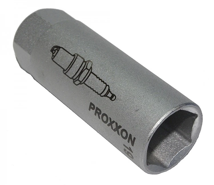 PROXXON 23445 Zündkerzen Nuss Mit TPR Einlage 19mm Antrieb 12,5mm(1/2") 3 PROXXON 23445 Zündkerzen Nuss Mit TPR Einlage 19mm Antrieb 12,5mm(1/2")