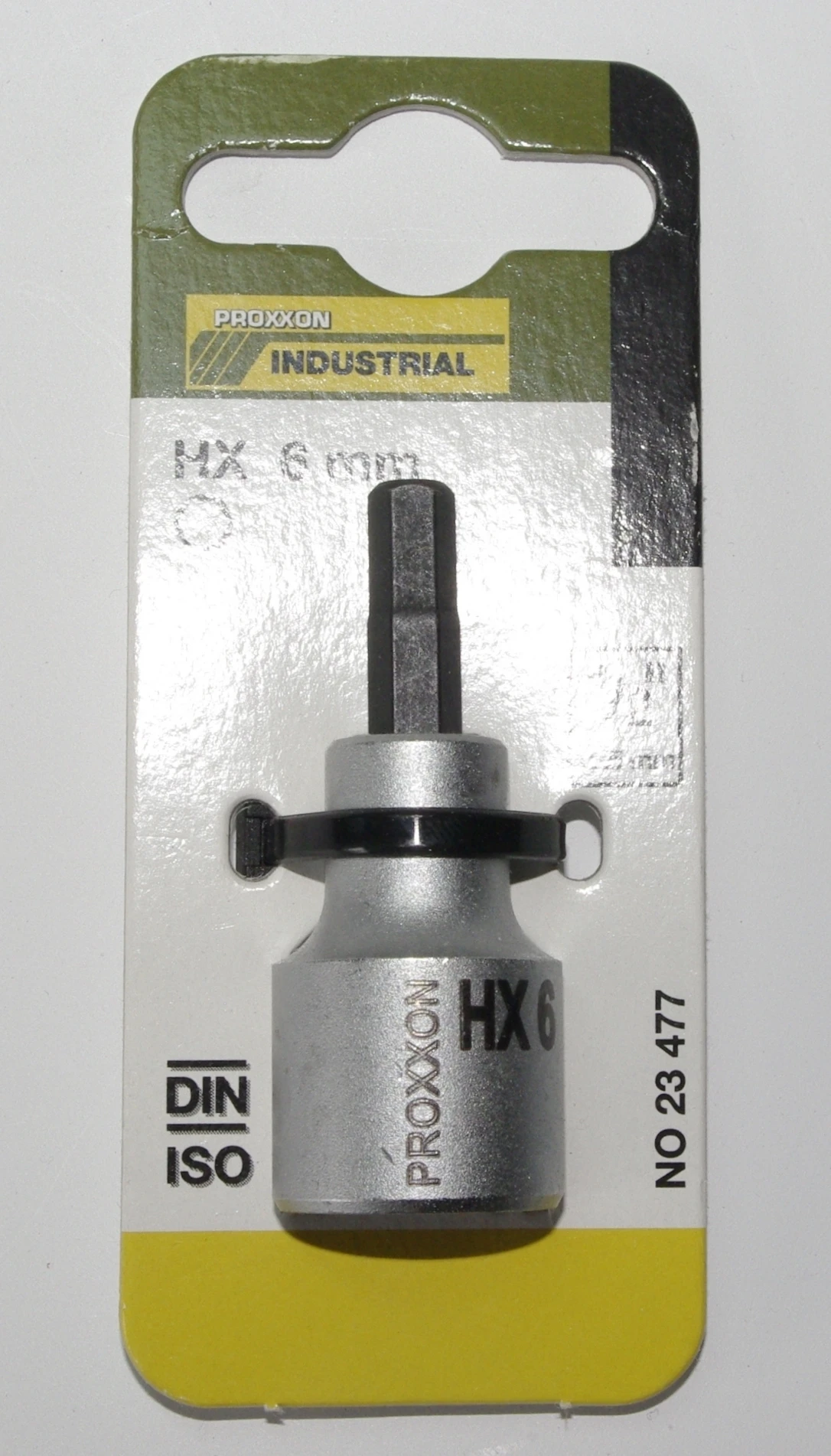 PROXXON 23477 Innensechskant Einsatz HX6 6mm Länge 55mm Antrieb 12,5mm (1/2") 4 PROXXON 23477 Innensechskant Einsatz HX6 6mm Länge 55mm Antrieb 12,5mm (1/2") – Bild 2