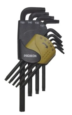 PROXXON 23946 Satz Innensechskant Winkelschlüsselsatz 9tlg HX1,5-HX10 -Werkstattwerkzeuge Geschäft prox 23946 winkelschluessel innensechskant 0000