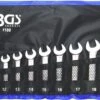 BGS 1188 Satz Ring Maulschlüssel KURZ METRISCH 10-19mm 10tlg -Werkstattwerkzeuge Geschäft ring maul kurz metrisch bgs 1188 0