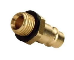 RODCRAFT AM27 Stecknippel Mit Gewinde 1/4" Aussengewinde (Stahl) Auf EURO Schnellkupplung