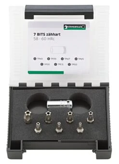 STAHLWILLE 1204/8 Fünfstern Bit Set Im Kasten - 96081113