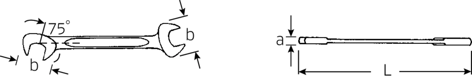 STAHLWILLE 12 ELECTRIC Doppelmaulschlüssel 13mm - 40061313 4 STAHLWILLE 12 ELECTRIC Doppelmaulschlüssel 13mm - 40061313 – Bild 2