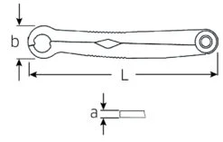 STAHLWILLE 240/18 Ratschenschlüssel FastRatch 18mm 11/16" - 41101818 7 STAHLWILLE 240/18 Ratschenschlüssel FastRatch 18mm 11/16" - 41101818 -Werkstattwerkzeuge Geschäft stahlwille 240 fast ratchet masszeichnung 0 1