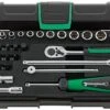 STAHLWILLE 40/24/6 Steckschlüssel Garnitur Antrieb 6,3mm (1/4") 30 Teilig - 96011138 -Werkstattwerkzeuge Geschäft stahlwille 40 24 6 0