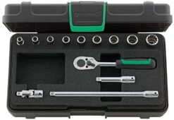 STAHLWILLE 40aD/9/4 ZOLL Steckschlüssel Garnitur Antrieb 6,3mm (1/4") 13 Teilig - 96016302