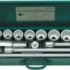 STAHLWILLE 55a/16/6 ZOLL Steckschlüssel Garnitur Antrieb 20mm (3/4") - 96054103