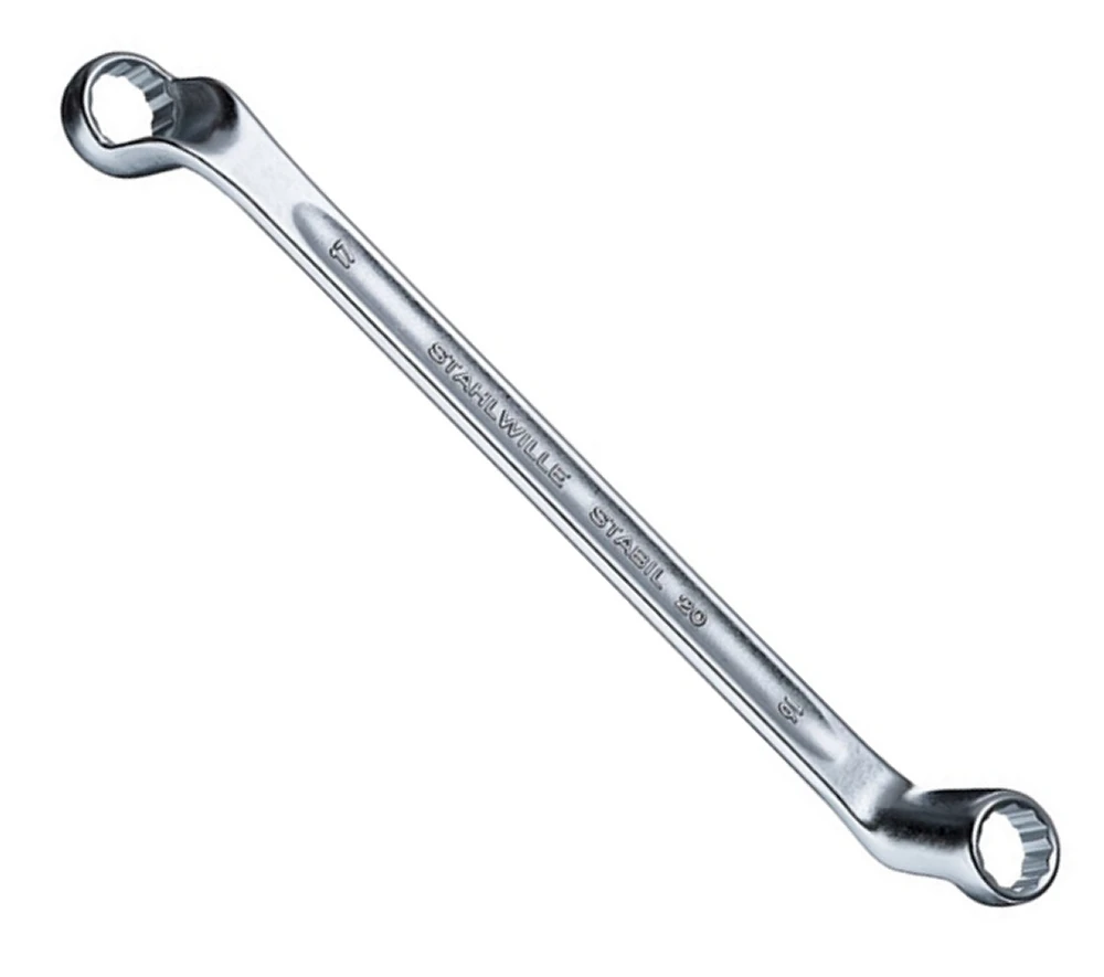STAHLWILLE 20 Doppelringschlüssel Gekröpft 10x11mm - 41041011 3 STAHLWILLE 20 Doppelringschlüssel Gekröpft 10x11mm - 41041011