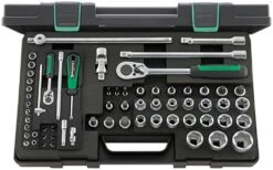 STAHLWILLE 86TX Torx Garnitur 6,3mm (1/4") & 12,5mm (1/2") Antrieb 63 Teilig - 96013702