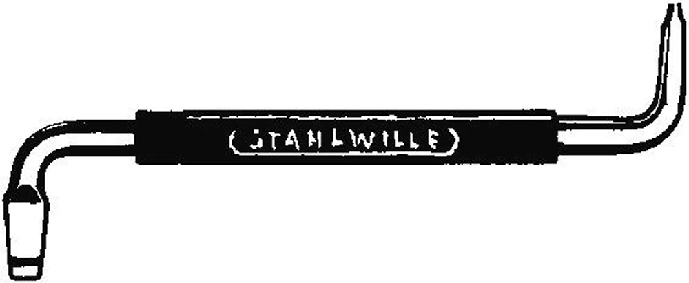 STAHLWILLE 10546/4 Winkelschraubendreher Schlitz 1,2 X 8,0mm - 73273004 4 STAHLWILLE 10546/4 Winkelschraubendreher Schlitz 1,2 X 8,0mm - 73273004 – Bild 2