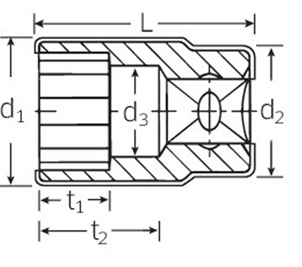 STAHLWILLE 12171 VDE 9mm Steckschlüsseleinsatz Antrieb 10mm (3/8") - 02380009 4 STAHLWILLE 12171 VDE 9mm Steckschlüsseleinsatz Antrieb 10mm (3/8") - 02380009 – Bild 2