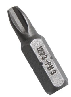 STAHLWILLE 1233 Bit Kreuzschlitz PH3 Antrieb C8 (5/16") Sechskant Länge 32mm - 08030003