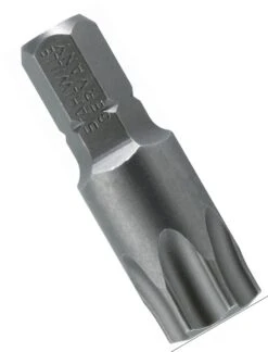 STAHLWILLE 1435 TORX Bit Schraubendrehereinsatz T55 Ohne Bohrung C8 (5/16") - 08140055