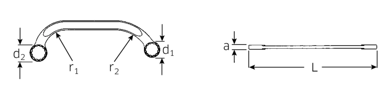 STAHLWILLE 27 Doppelringschlüssel 16x18mm - 41091618 4 STAHLWILLE 27 Doppelringschlüssel 16x18mm - 41091618 – Bild 2