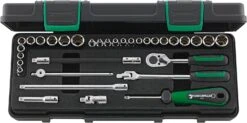 STAHLWILLE 40ma/25/8 Steckschlüssel Garnitur ZOLL + Metrisch Antrieb 6,3mm (1/4") - 96011162