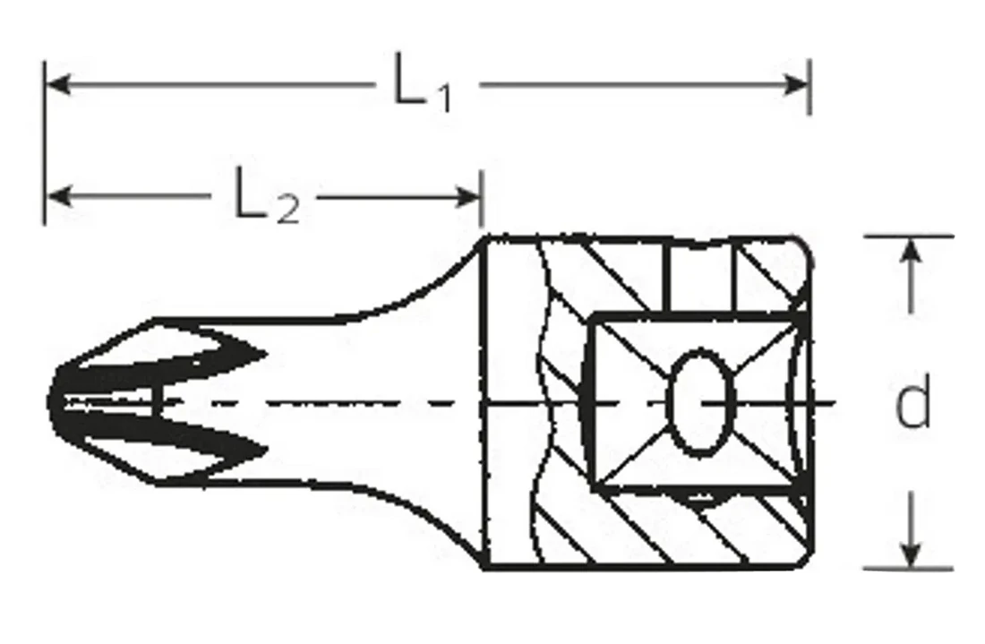 STAHLWILLE 44P/1 Schraubendreheinsatz Kreuzschlitz PH1 - 01290001 5 STAHLWILLE 44P/1 Schraubendreheinsatz Kreuzschlitz PH1 - 01290001 – Bild 3