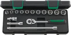 STAHLWILLE 45/11/4 Steckschlüssel Garnitur Antrieb 10mm (3/8") - 96021109