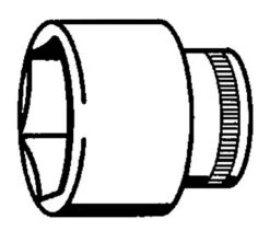 STAHLWILLE 456 Steckschlüsseleinsatz Schlüsselweite 14mm Antrieb 10mm (3/8") - 02110014 -Werkstattwerkzeuge Geschäft sw 456 steckschluesseleinsatz 3 8 00