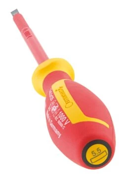 STAHLWILLE 4660 VDE-Elektrikerschraubendreher Größe 5 - 46603055 -Werkstattwerkzeuge Geschäft sw 4660 vde schlitz schraubendreher 00 1