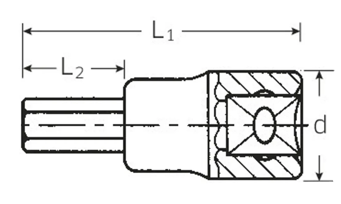 STAHLWILLE 49 5mm INHEX Einsatz Kurz Antrieb 10mm (3/8") - 02050005 5 STAHLWILLE 49 5mm INHEX Einsatz Kurz Antrieb 10mm (3/8") - 02050005 – Bild 3