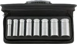 STAHLWILLE 51/8 Satz Steckschlüsseleinsätze Nüsse Lang 13-32mm Antrieb 12,5mm (1/2") - 96030212