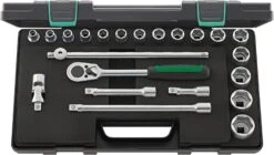 STAHLWILLE 52/16/6 Steckschlüssel Garnitur 22 Teilig Antrieb 12,5mm (1/2") - 96031448