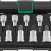 STAHLWILLE 54/10 INHEX Garnitur Innensechskant Einsätze Antrieb 12,5mm (1/2") - 96031508 -Werkstattwerkzeuge Geschäft sw 54 10 inhex garnitur 12 5mm 0