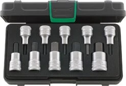 STAHLWILLE 54/10 INHEX Garnitur Innensechskant Einsätze Antrieb 12,5mm (1/2") - 96031508