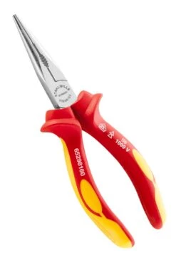 STAHLWILLE 6529 VDE Flachrundzange Mit Schneide Radiozange Telefonzangen Länge 200mm - 65298200