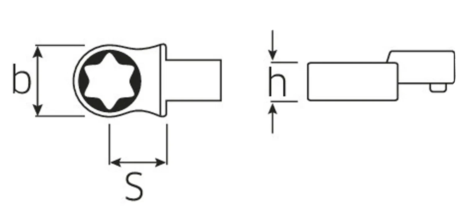 STAHLWILLE 732TX/10 E10 TORX®-Einsteckwerkzeug 9x12mm - 58291010 4 STAHLWILLE 732TX/10 E10 TORX®-Einsteckwerkzeug 9x12mm - 58291010 – Bild 2